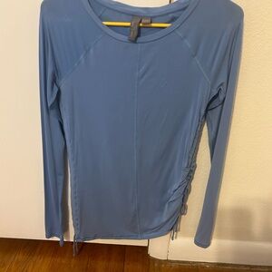 Sweaty Betty Sky Blue Long Sleeve Top